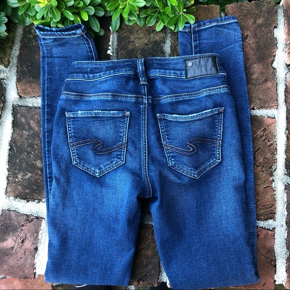 Silver Aiko high skinny size 25 - Picture 5 of 7